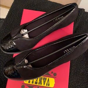Vaneli black suede slip on! NIB
